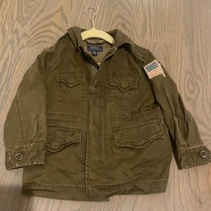 Preowned toddler polo coat size 2T